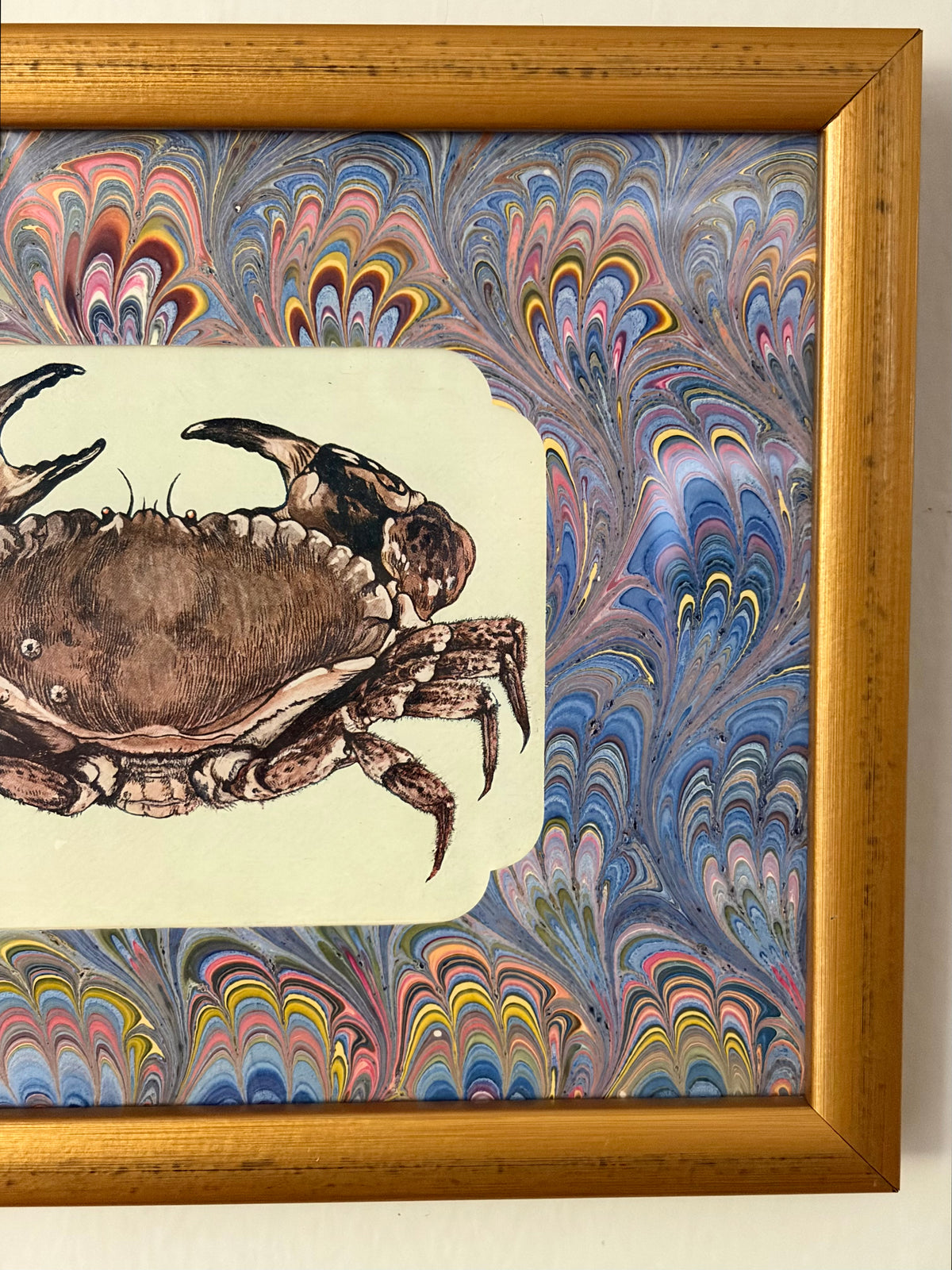 Antique Crab Print