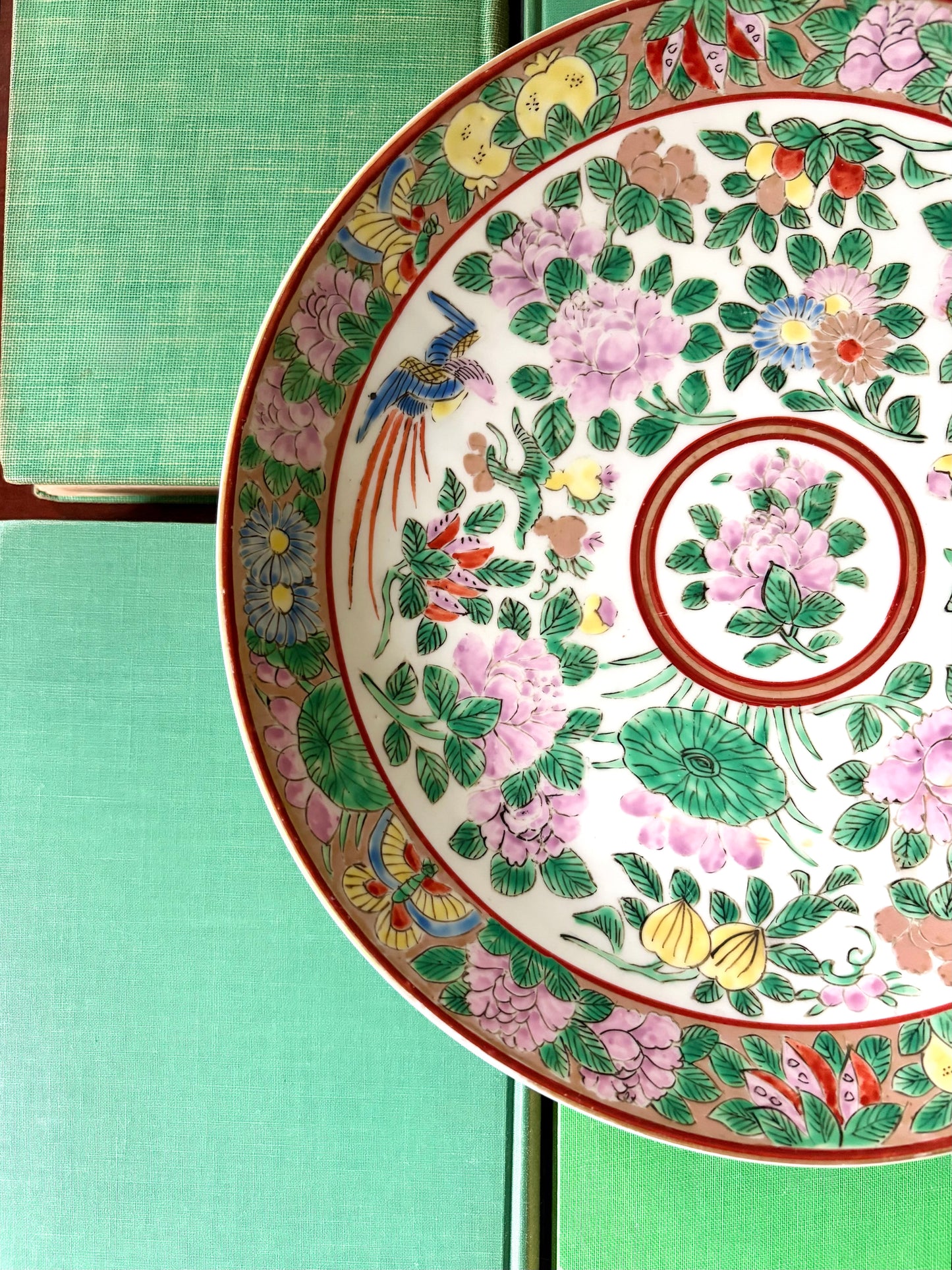 Antique Famille Rose Plate