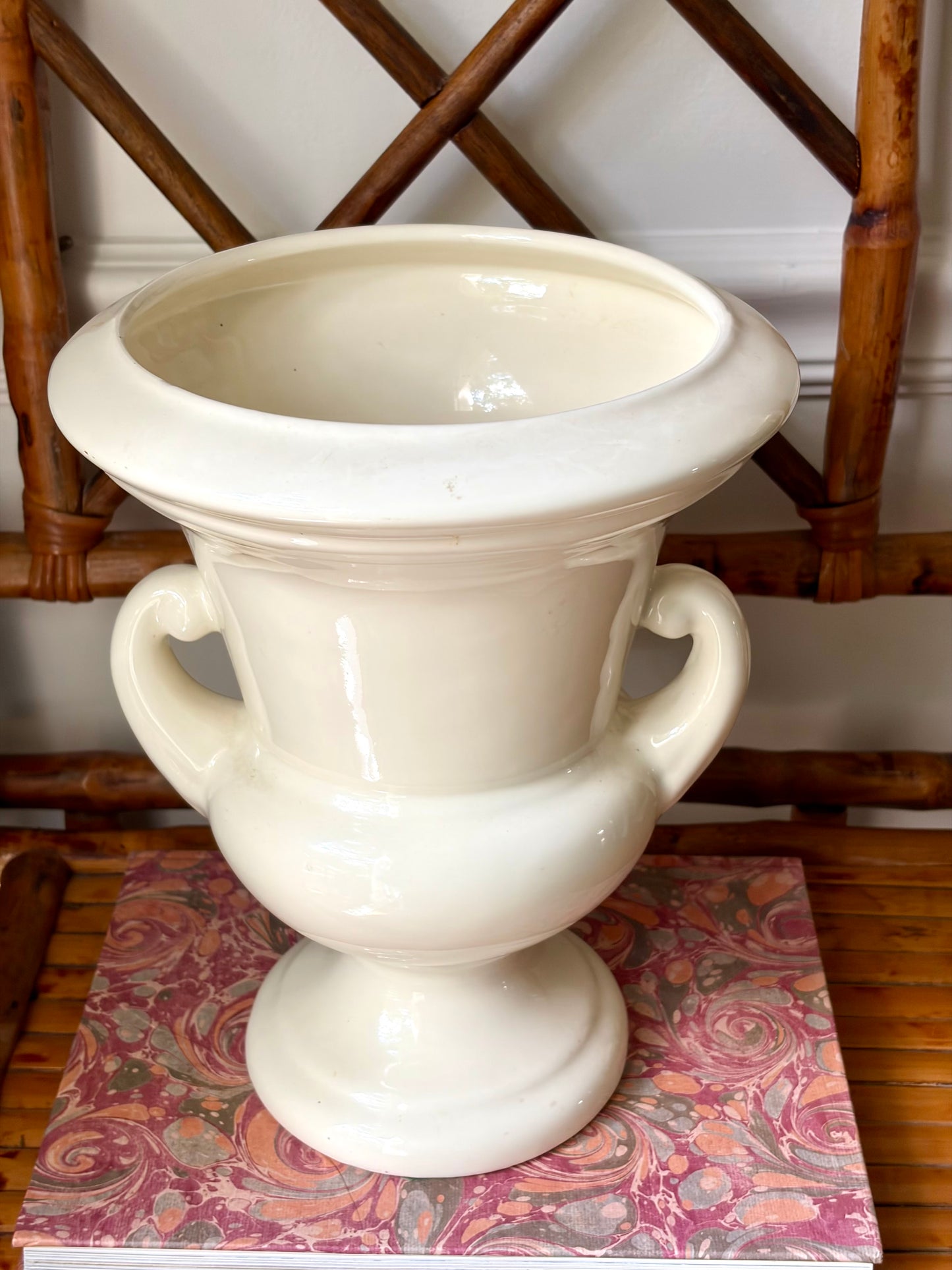 Vintage Large MCM Trophy Vase or Planter