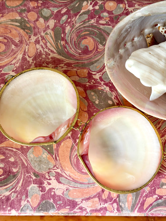 Vintage Shell Trinket Box