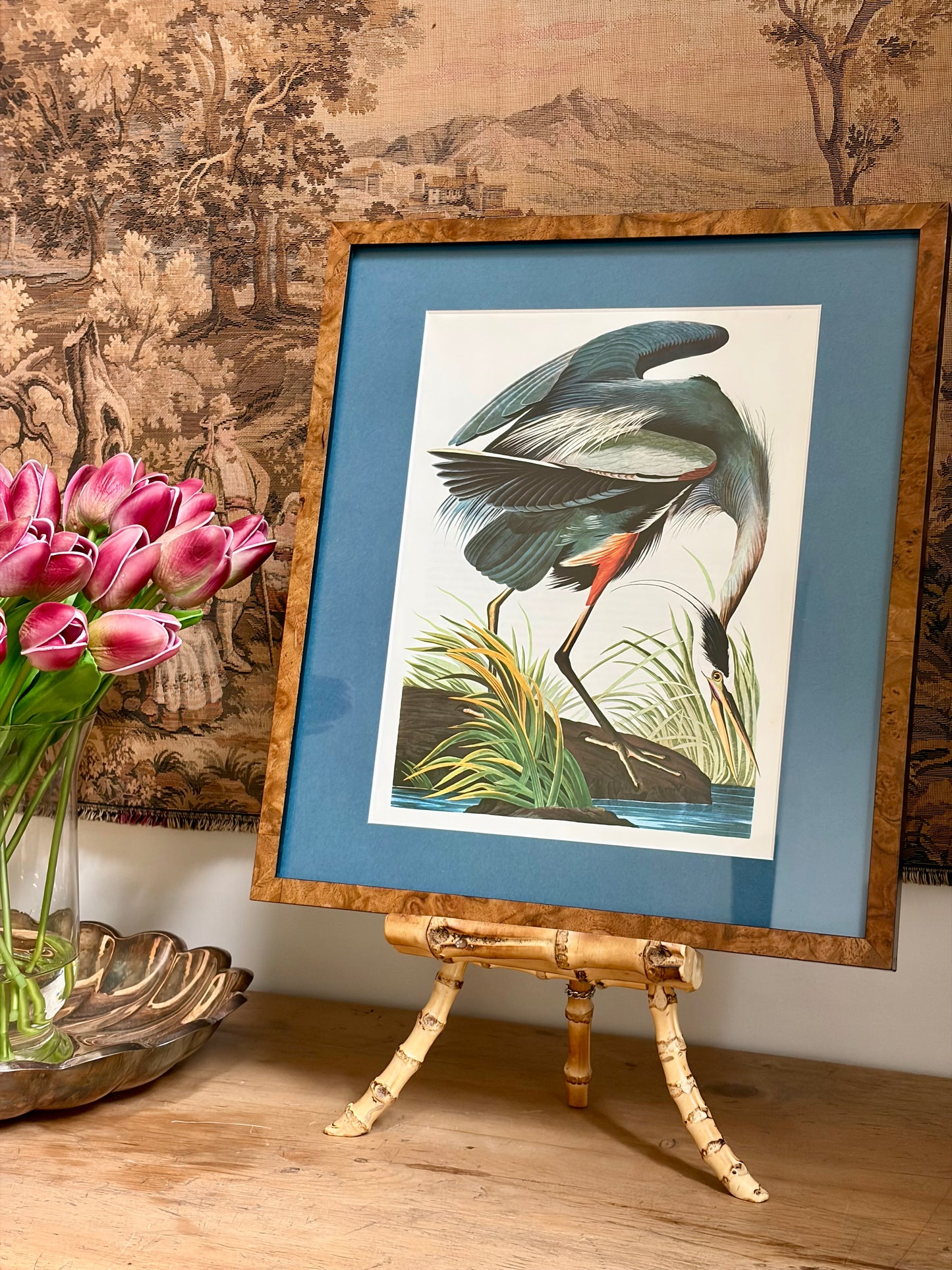 Great Blue Heron Plate 6