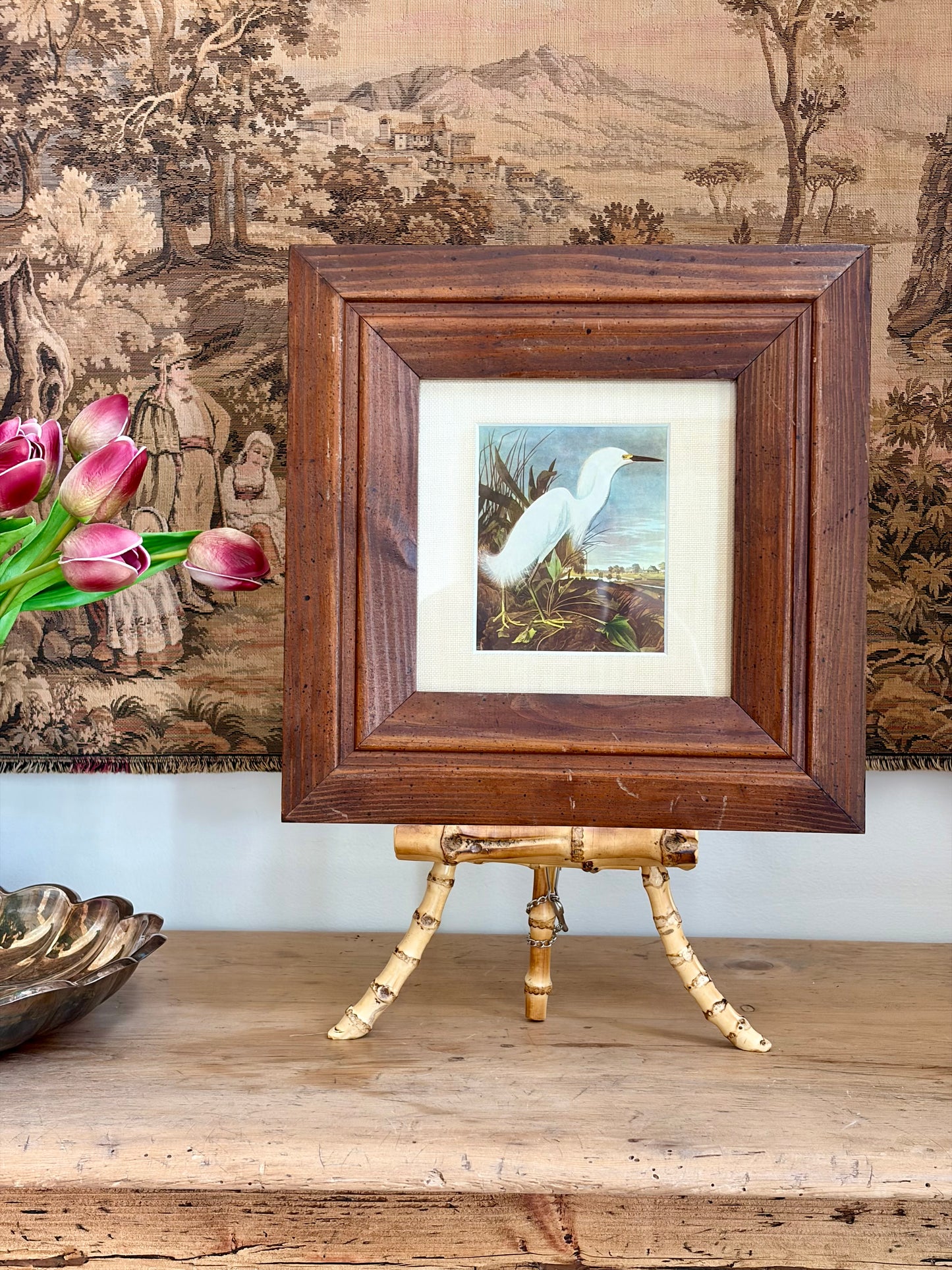 Snowy Egret Plate 20