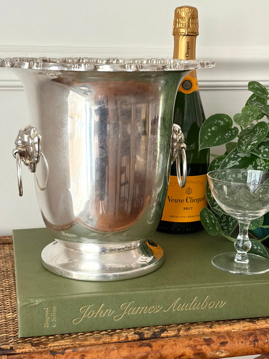 Vintage Silver Plate Champagne Bucket