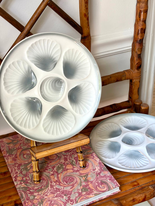 Vintage French Oyster Plate