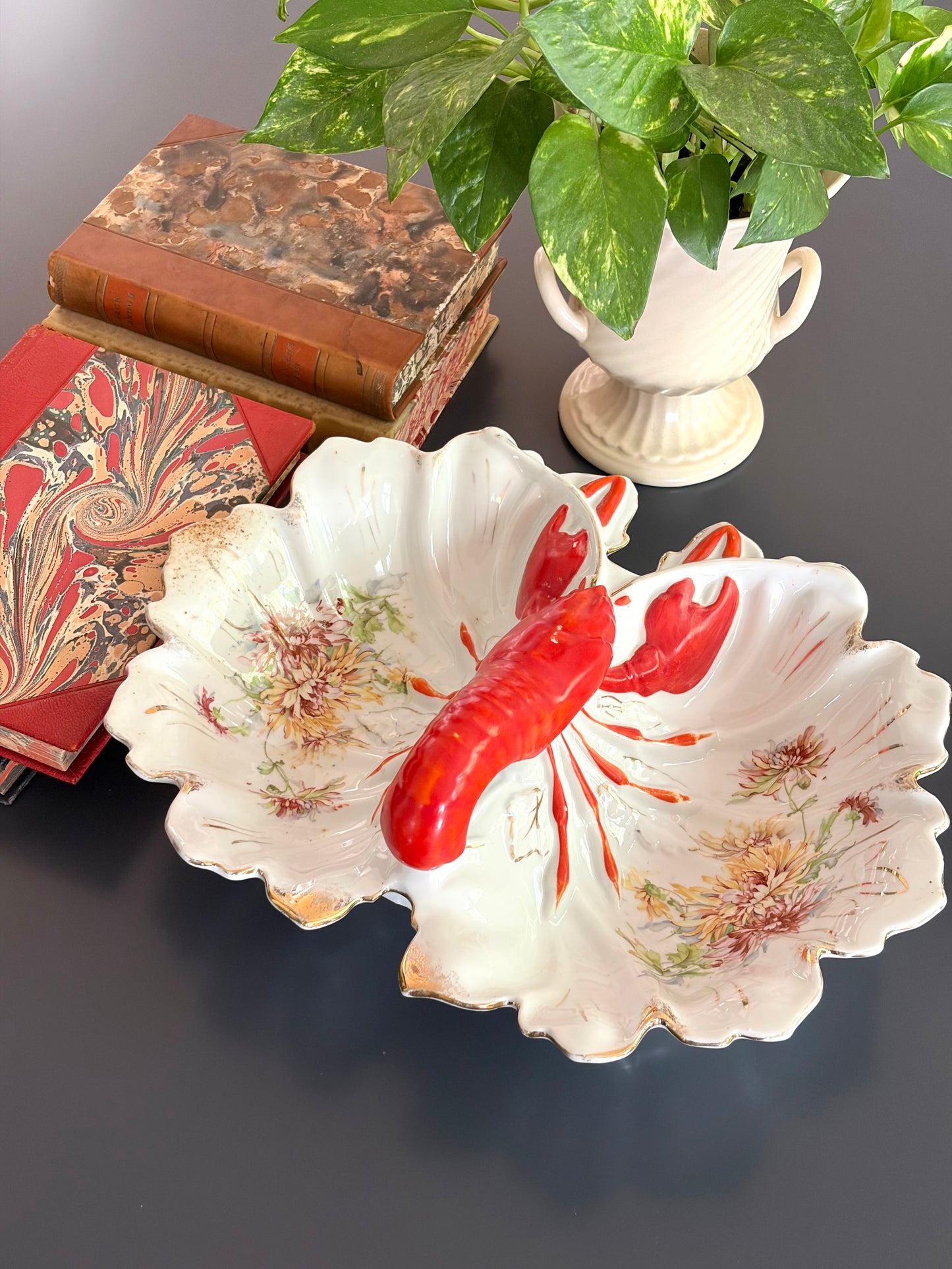 Antique German Lobster Dish