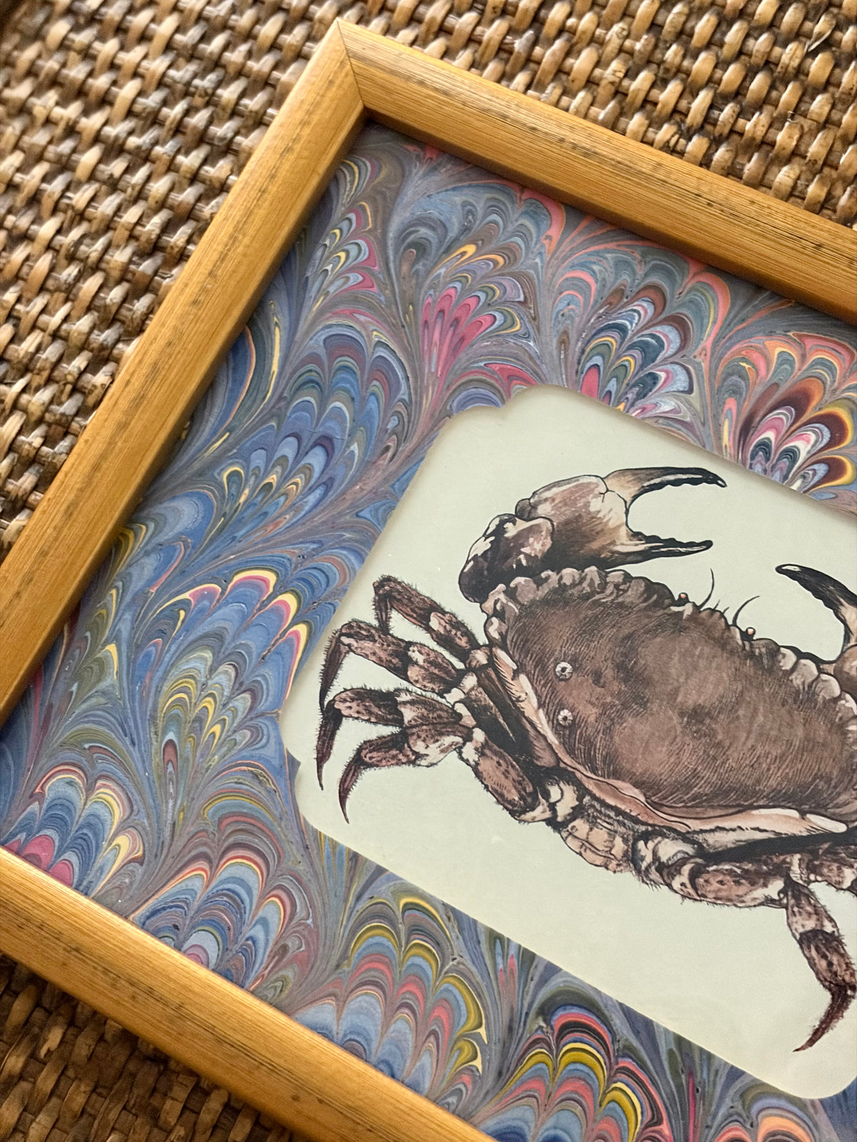 Antique Crab Print