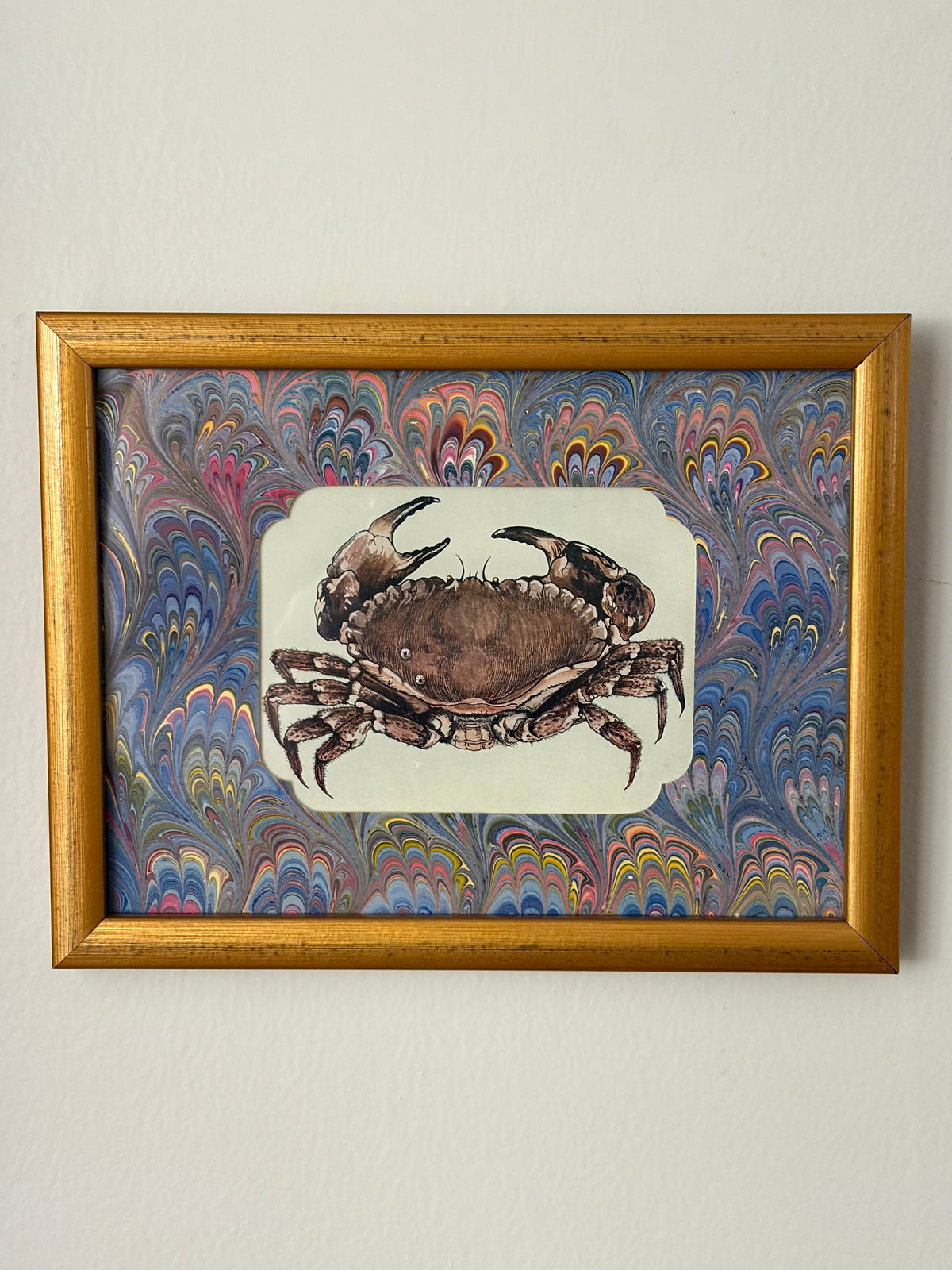 Antique Crab Print