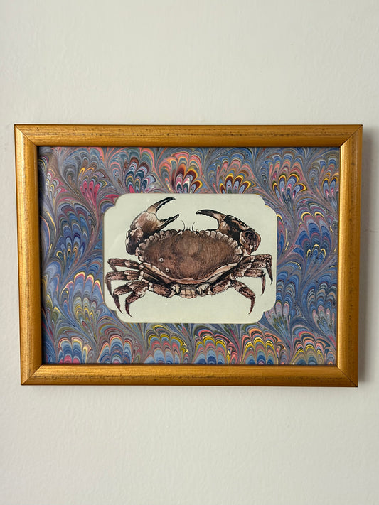 Antique Crab Print