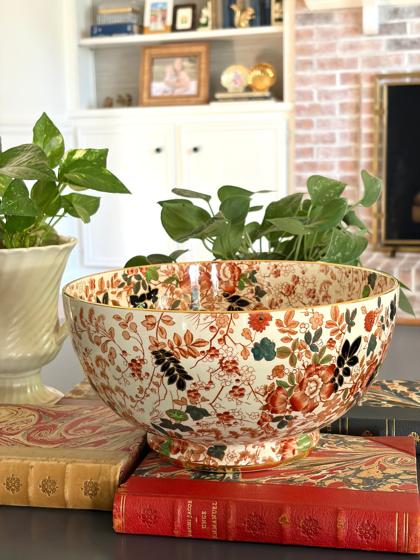 Antique Royal Cauldon Centerpiece Bowl