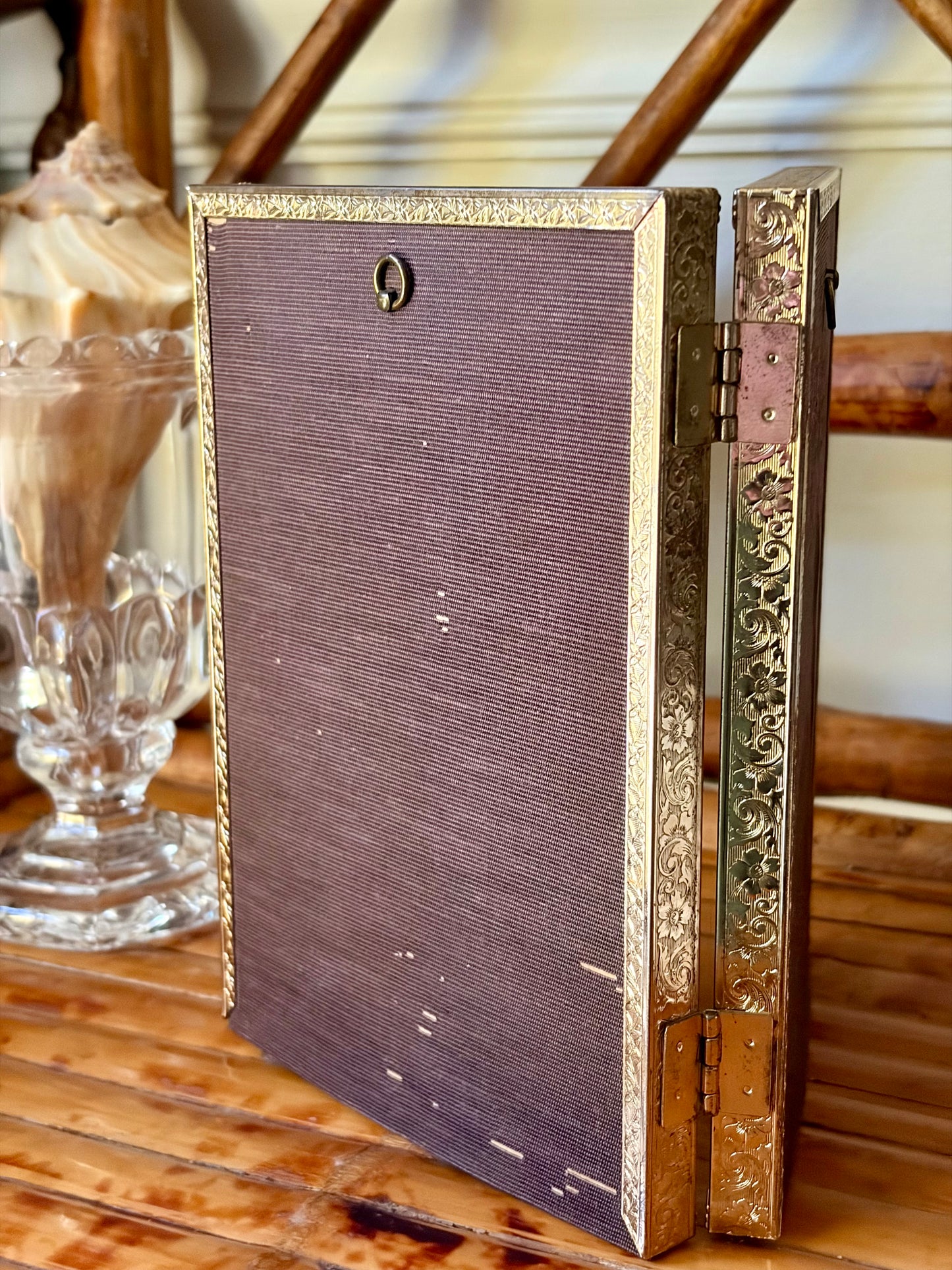 Double-Framed Antique Shell Prints