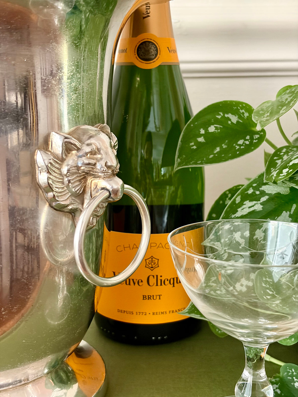 Vintage Silver Plate Champagne Bucket