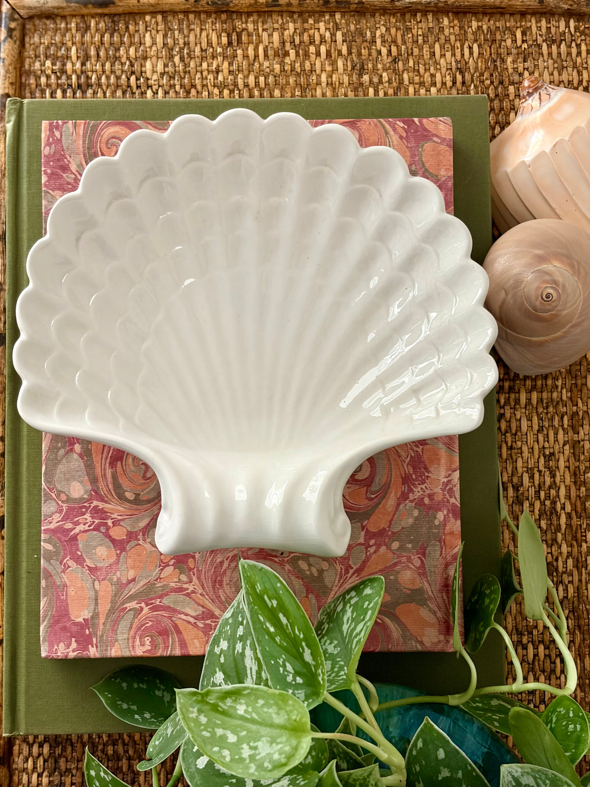 Vintage Italian Shell Dish