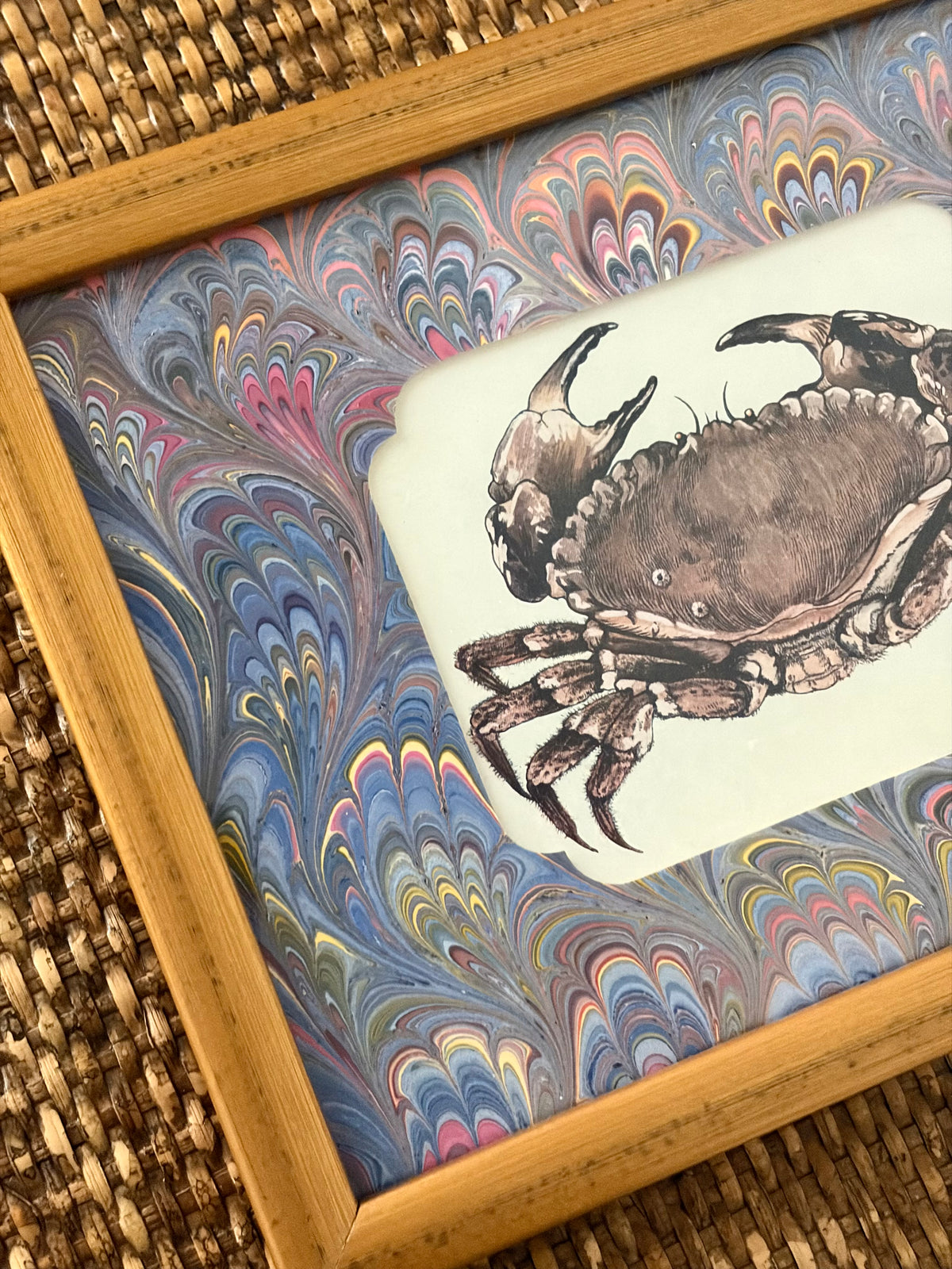 Antique Crab Print