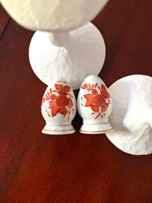 Vintage Herend Salt & Pepper Shakers