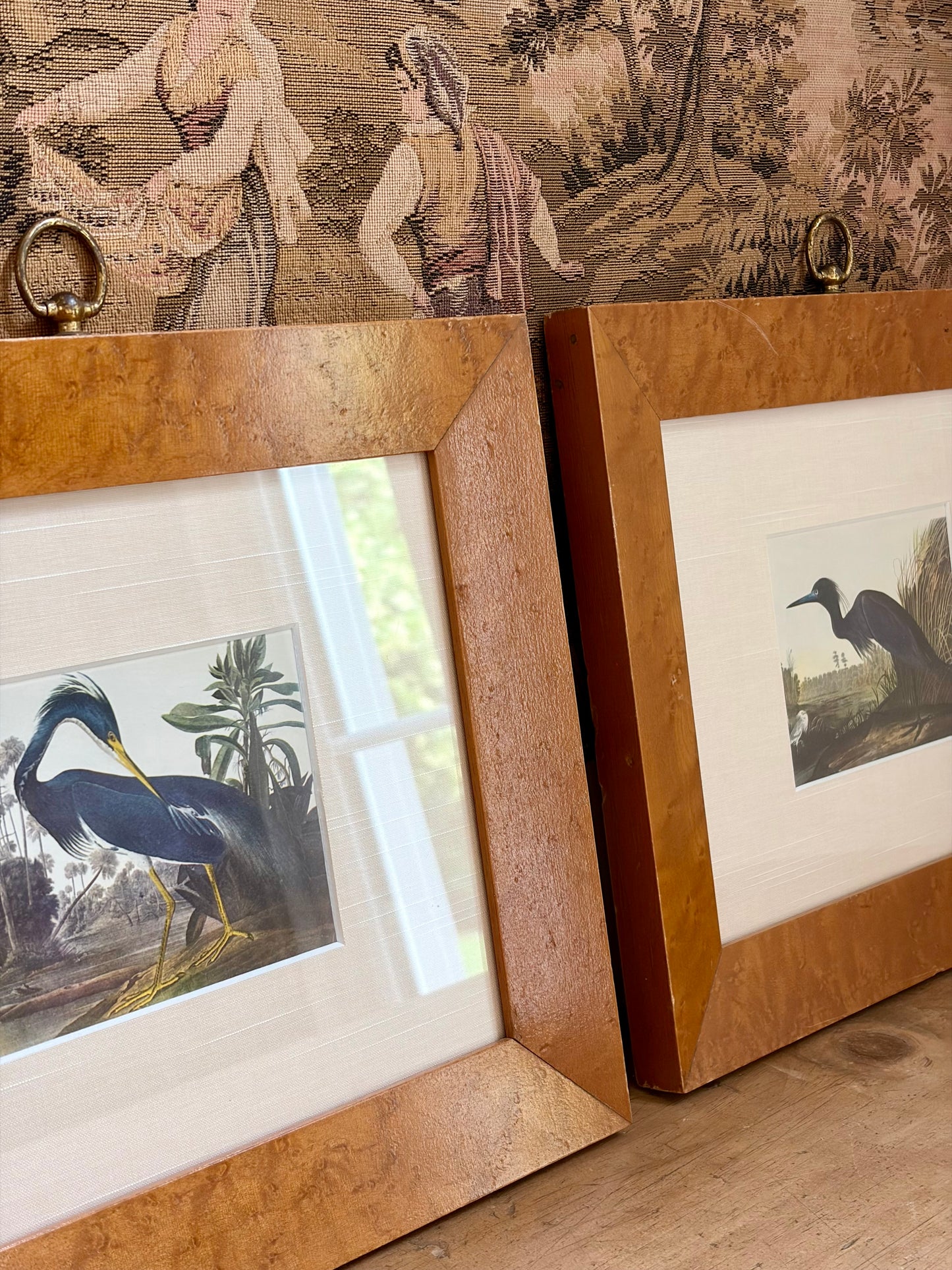 Louisiana Heron Plate 22 & Little Blue Heron Plate 23 (Pair)