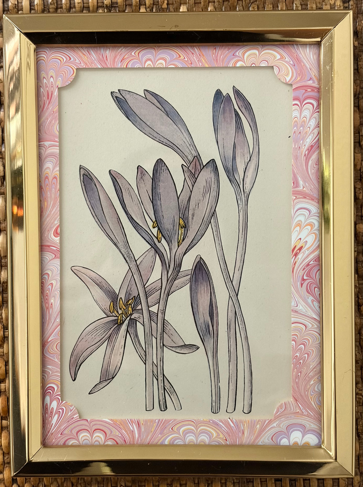Vintage Flower Print