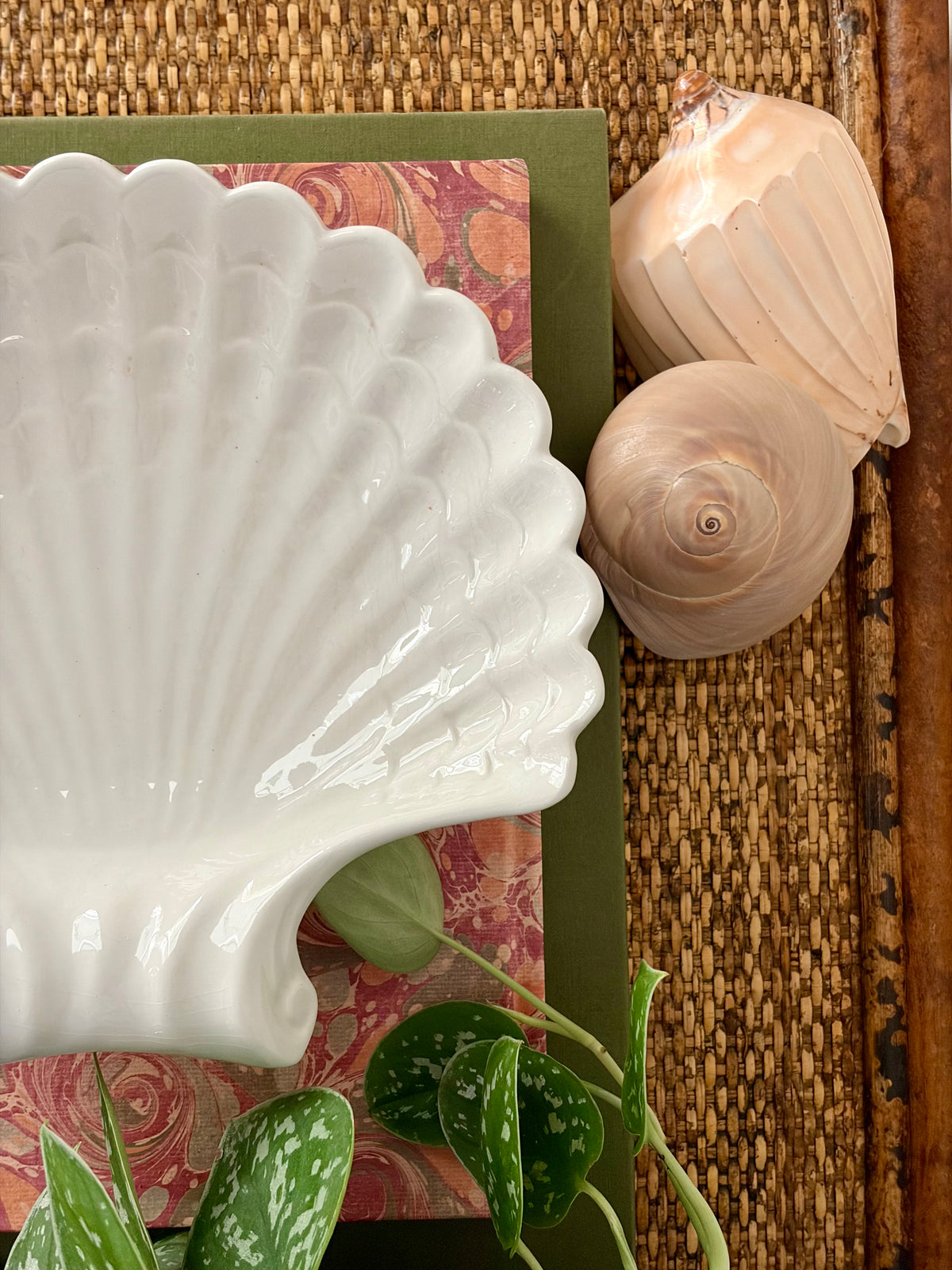Vintage Italian Shell Dish